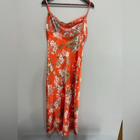 Paper Hearts Hibiscus Slip Dress Size M - Picture 7 of 8